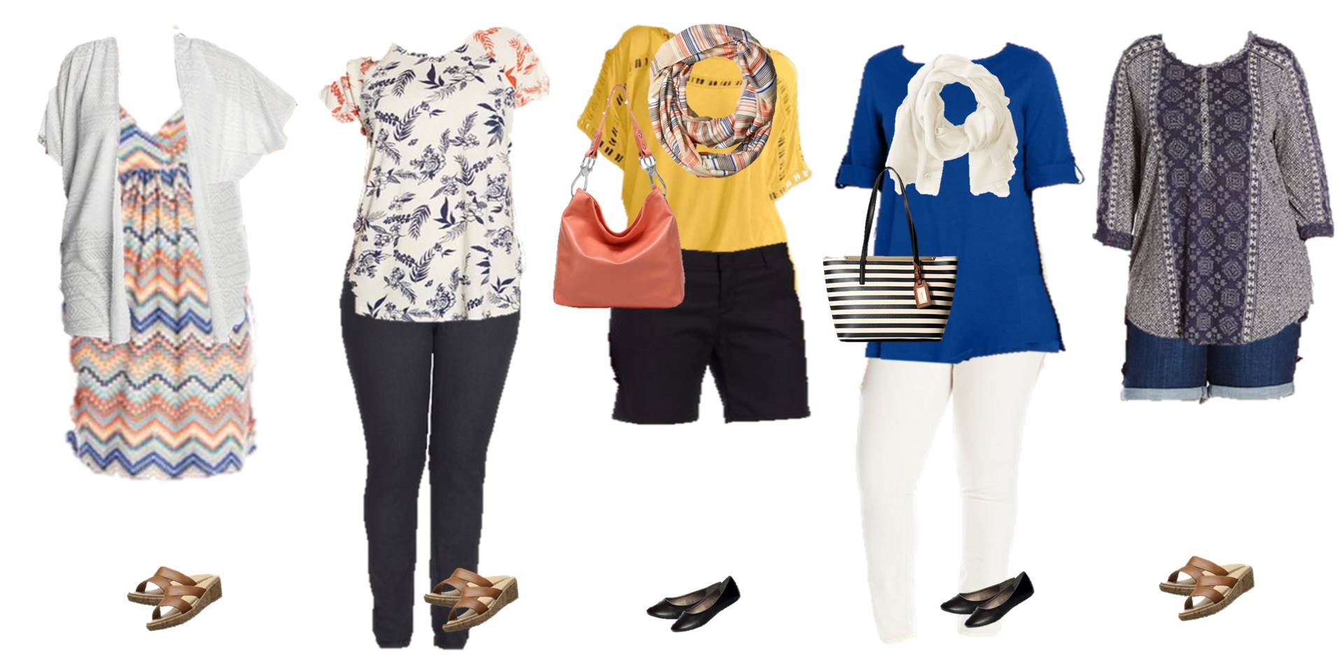 Women's Mix & Match Plus Size Summer Styles