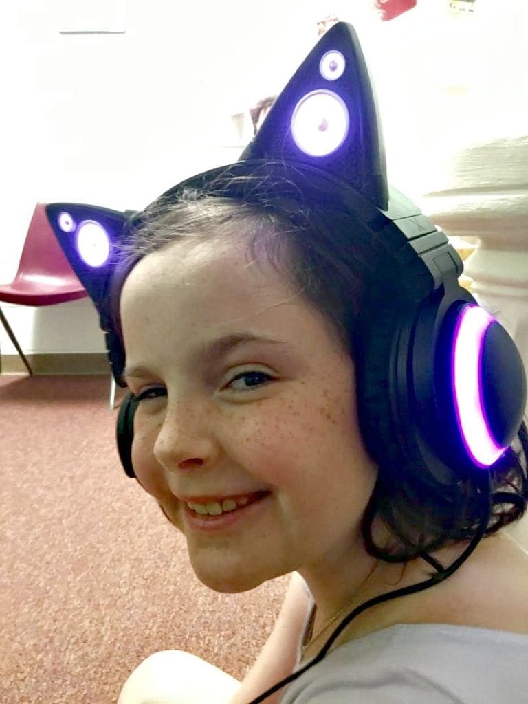 Cat Ear Headphones from Brookstone
