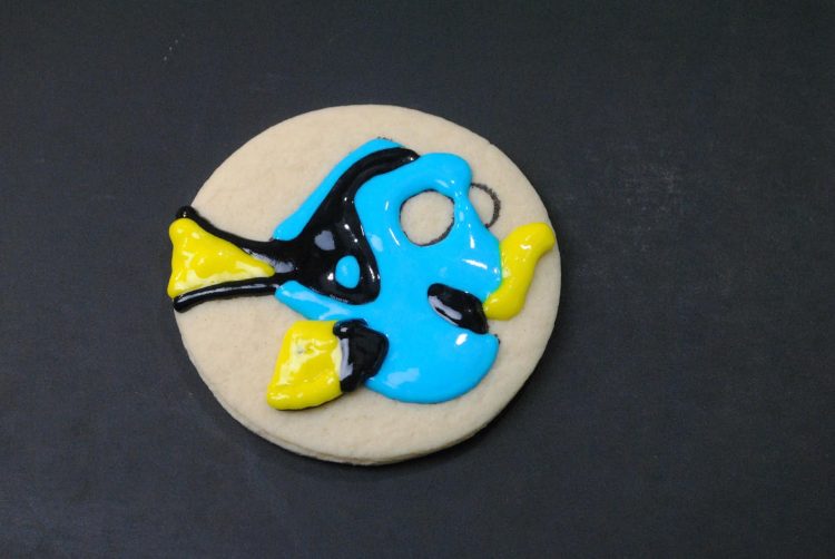 Disney Pixar Finding Nemo Sugar Cookies Recipe: Dory Cookies