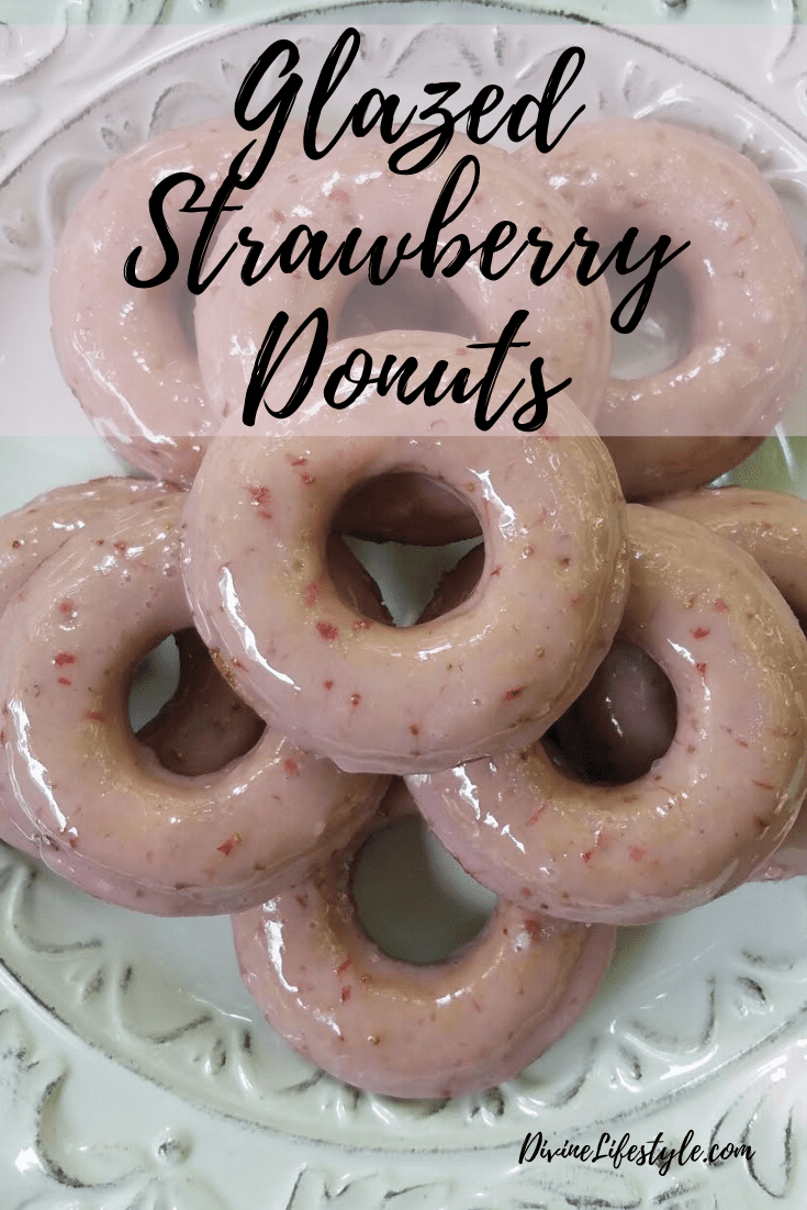 Glazed Strawberry Donuts Recipe