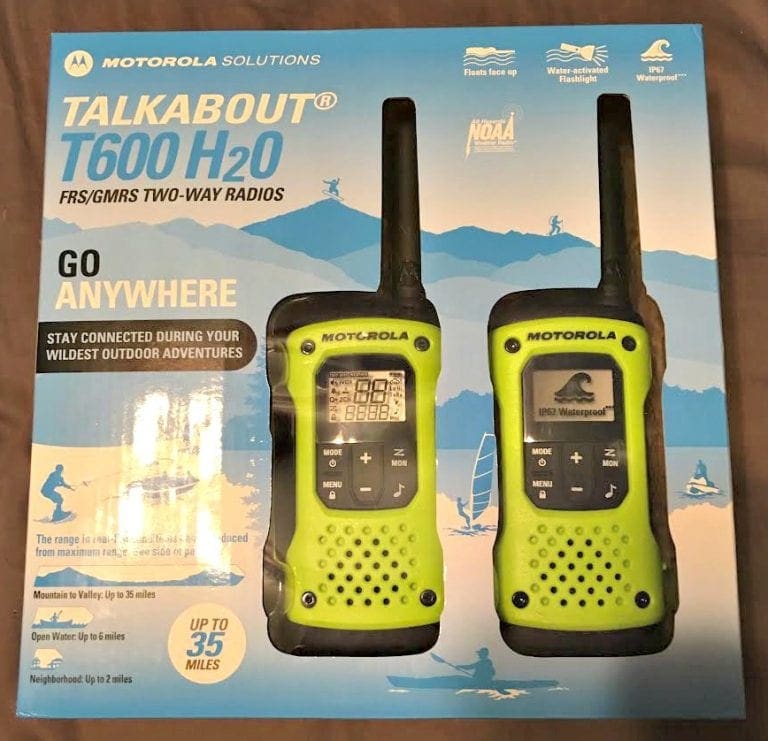 Motorola T600 Talkabout Waterproof Radio