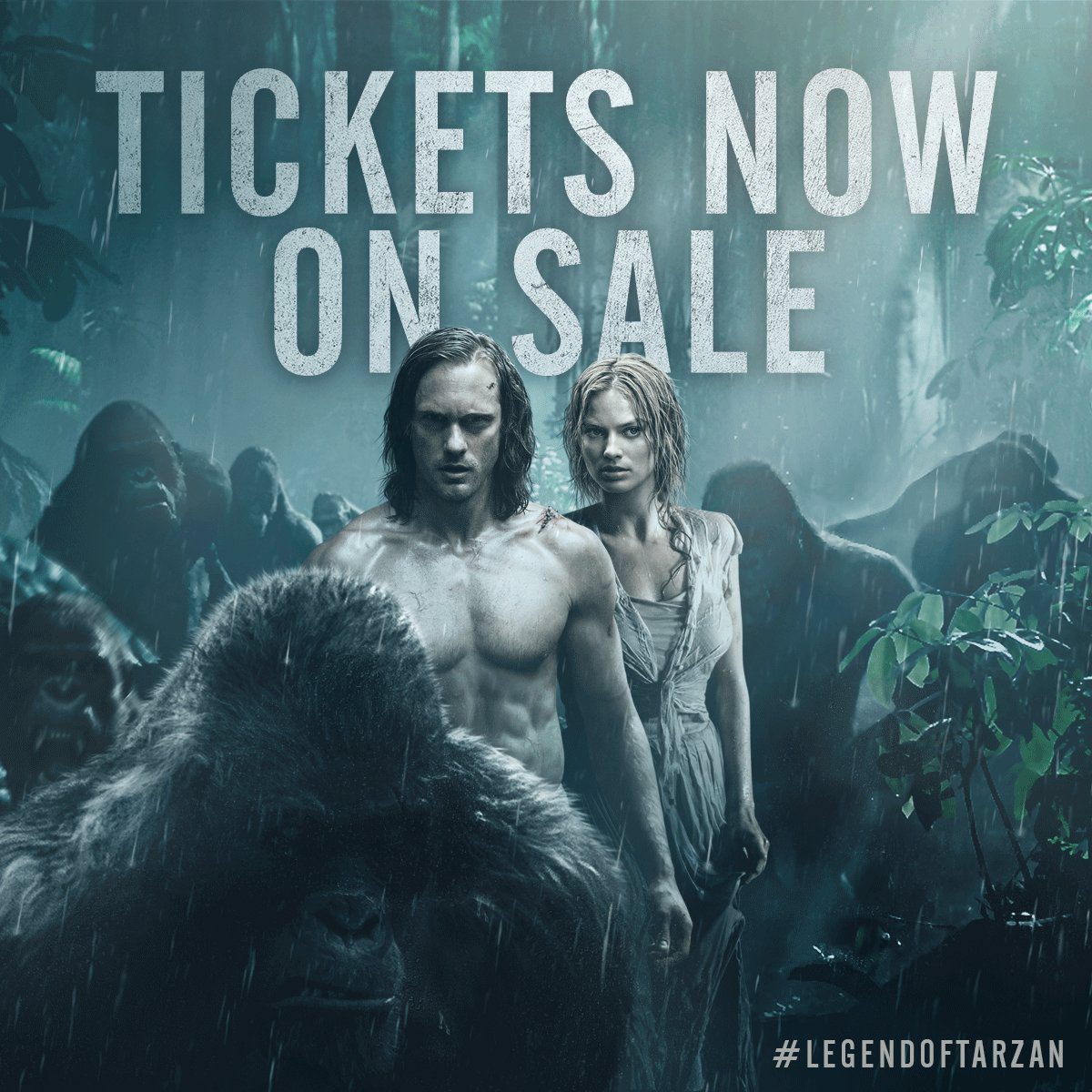 The Legend of Tarzan in theaters July 1