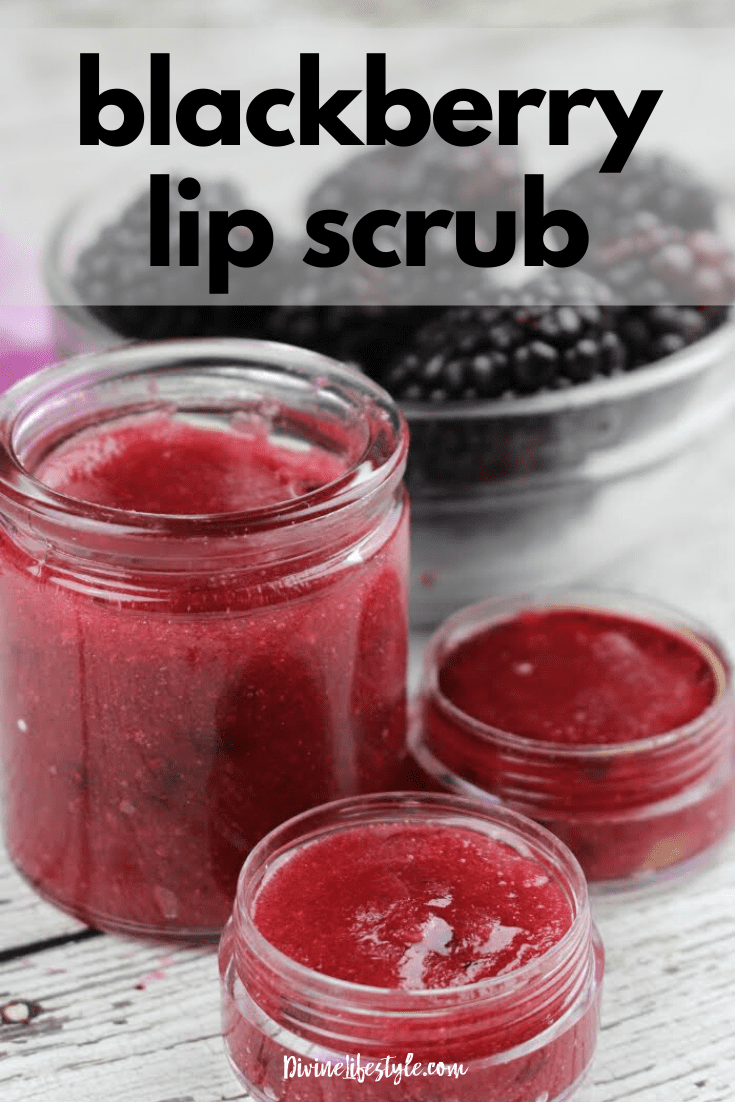 Blackberry Vanilla Sugar Lip Scrub Divine Lifestyle