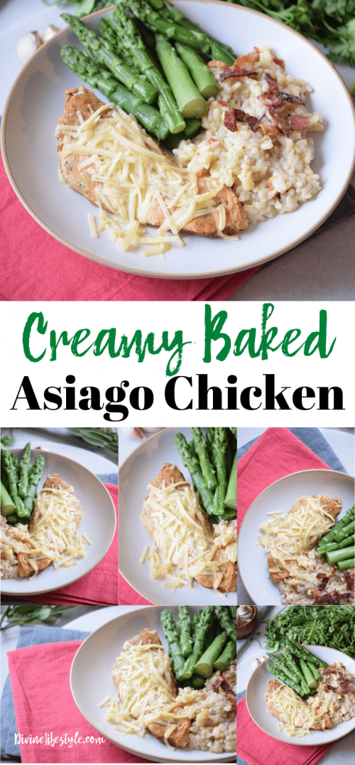 Creamy Baked Asiago Chicken Recipe Divine Lifestyle