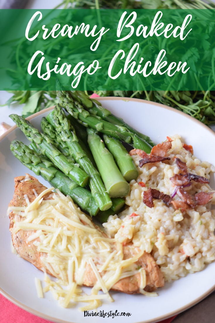 Creamy Baked Asiago Chicken Recipe Divine Lifestyle