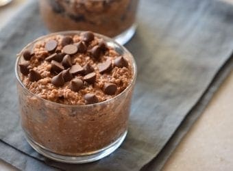 Chocolate Fudge Oatmeal Jars