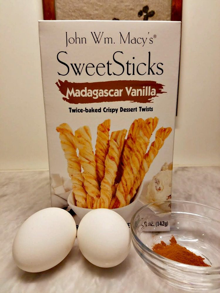 Fried Ice Cream Recipe with John Wm. Macy's Madagascar Vanilla SweetSticks