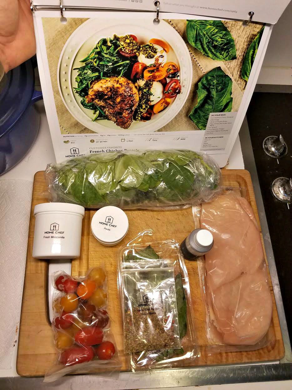 Home Chef meal kit delivery service