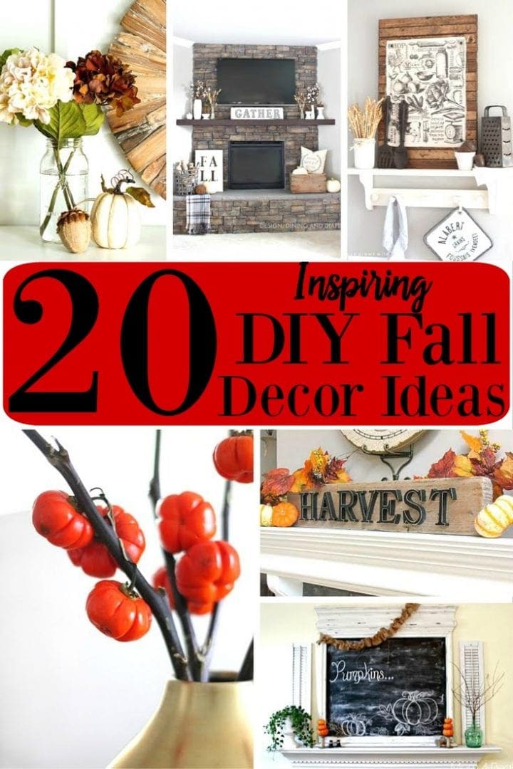 20 Inspiring DIY Fall Decor Ideas