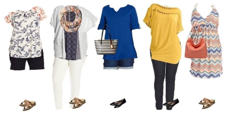 Summer Style Plus Size Fashions Mix and Match from Amazon