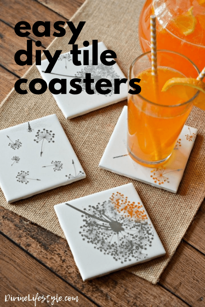 Easy DIY Tile Coasters