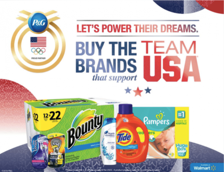 Cheer on Team USA with P&G Product Purchases Walmart #LetsPowerTheirDreams @SheSpeaksUp