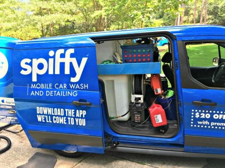Get Spiffy in Atlanta On Demand Car Detailing in YOUR Driveway