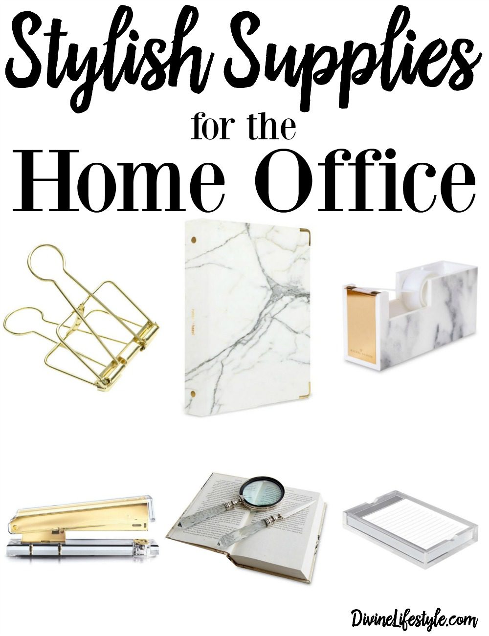 Stylish Supplies for the Home Office Back to School Divine Lifestyle