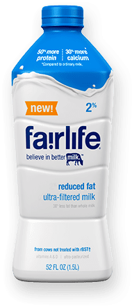 fairlife Milk ~ Great Taste, Less Sugar, 13g Protein per cup