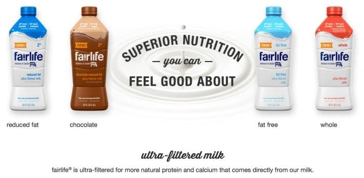 fairlife Milk ~ Great Taste, Less Sugar, 13g Protein per cup