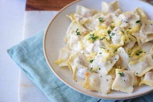 Mac and Cheese Ravioli