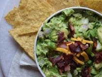 Bacon Cheese Guacamole