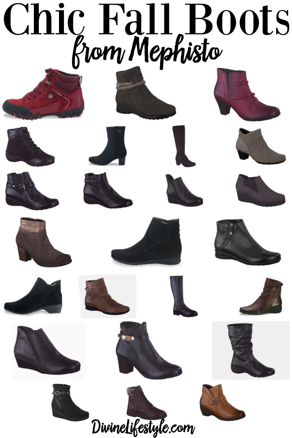 Chic Fall Boots from Mephisto Booties Divine Lifestyle