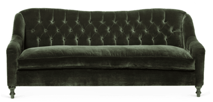 Velvet Furniture and Decor for the Home green velvet sofa living room