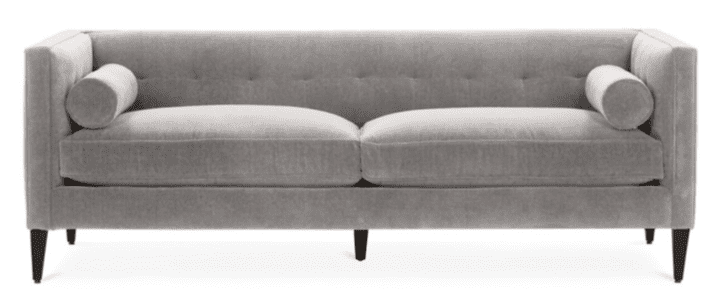 silver velvet sofa living room ideas