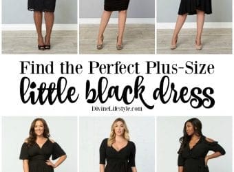 Find the perfect plus-size LBD - little black dress