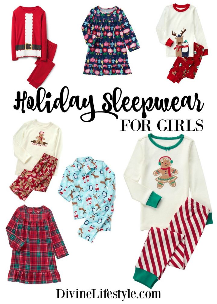 Holiday Sleepwear for Girls from Gymboree Divine Lifestyle