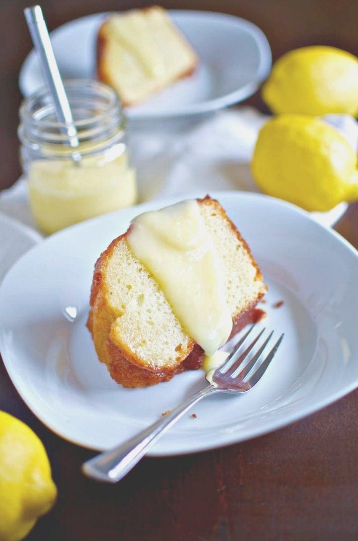 Lemon Curd Pound Cake Recipe