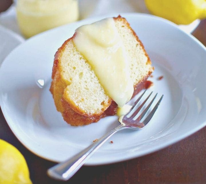 Lemon Curd Pound Cake Recipe