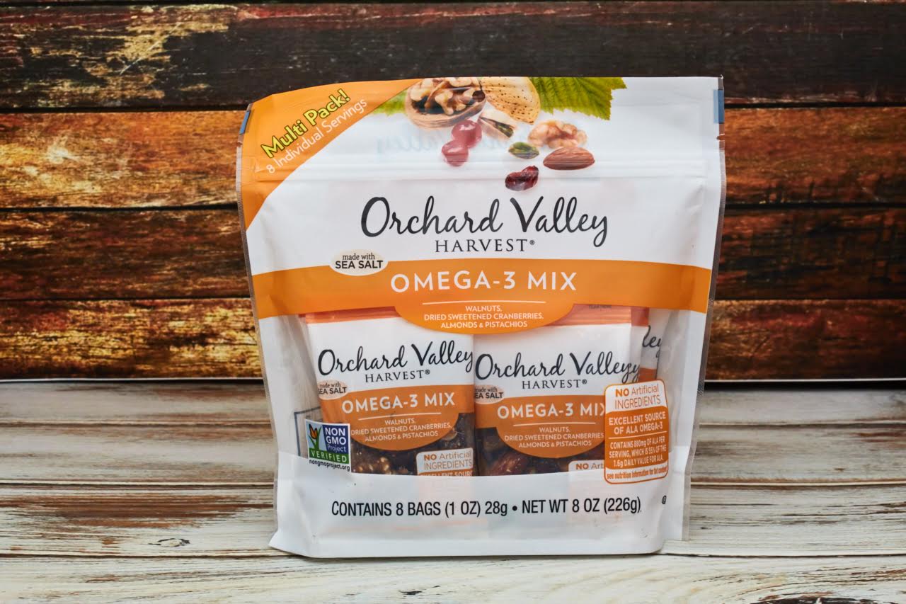 Orchard Valley Harvest Antioxidant and Omega3 Wellness Mixes in Multi