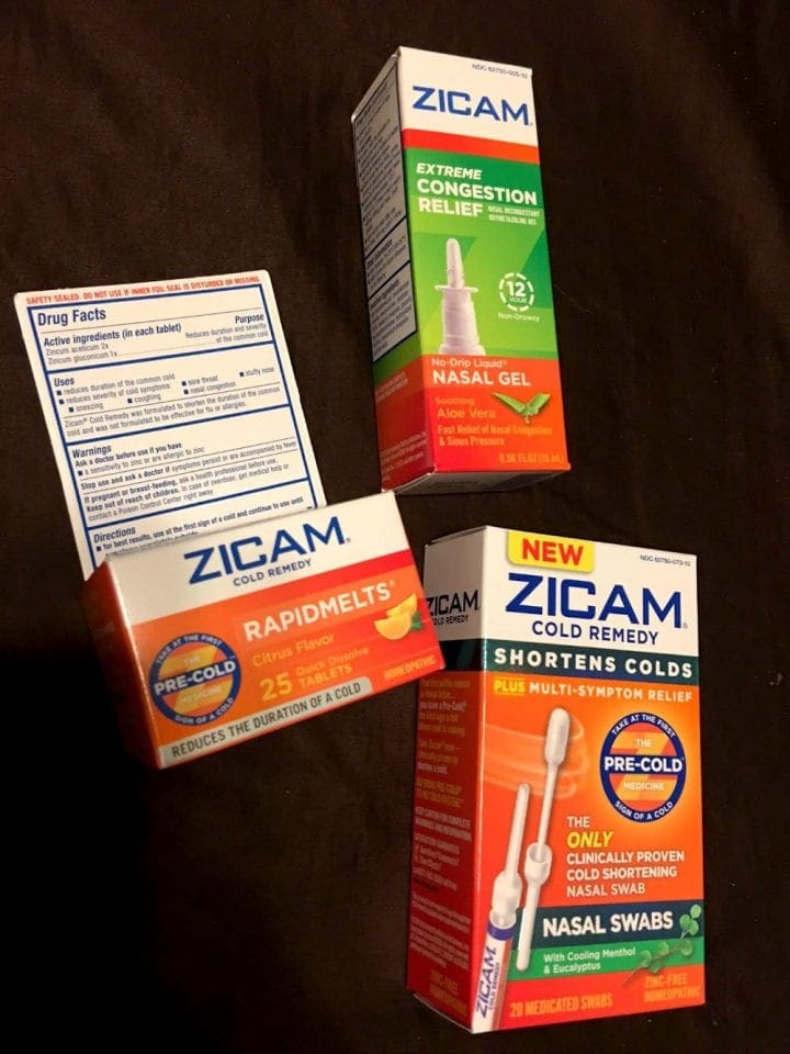 Use Zicam Cold Remedy Nasal Swabs for Cold Shortening #ZicamCrowd