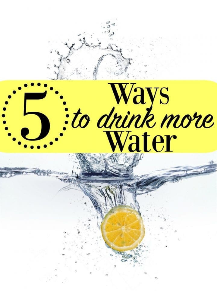 New Year-New You-New Water Habits: 5 Ways to Drink More Water