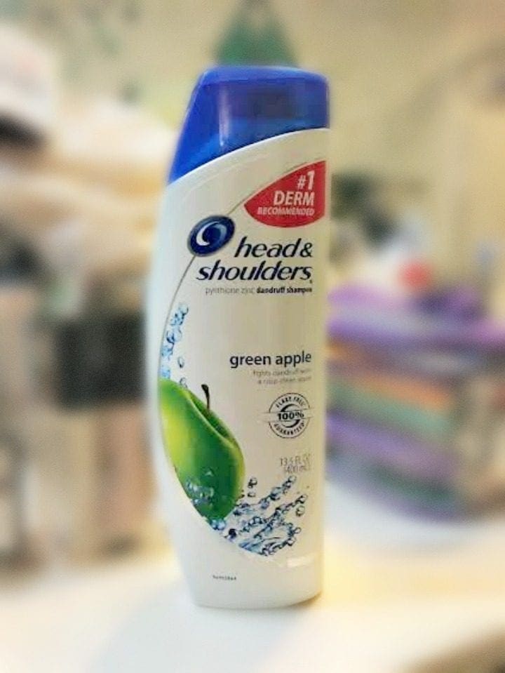 best drugstore products for shiny hair packaging of head and shoulders shampoo