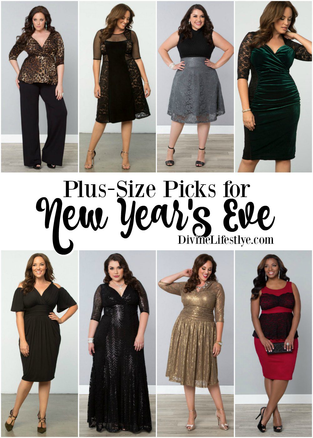 Perfect Plus-Size Outfits for New Year's Eve