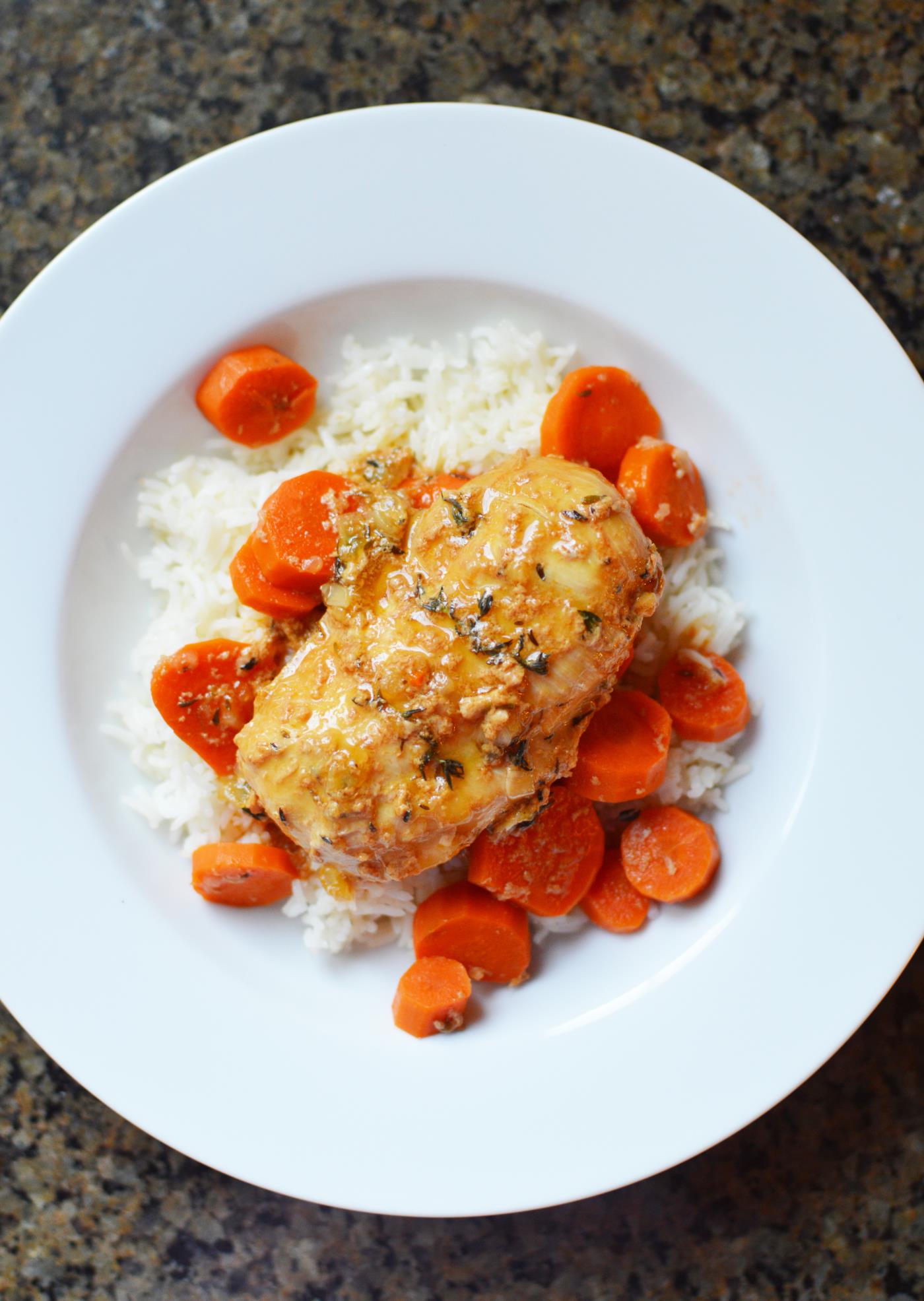Honey Garlic Instant Pot Chicken Thighs Thyme Divine Lifestyle