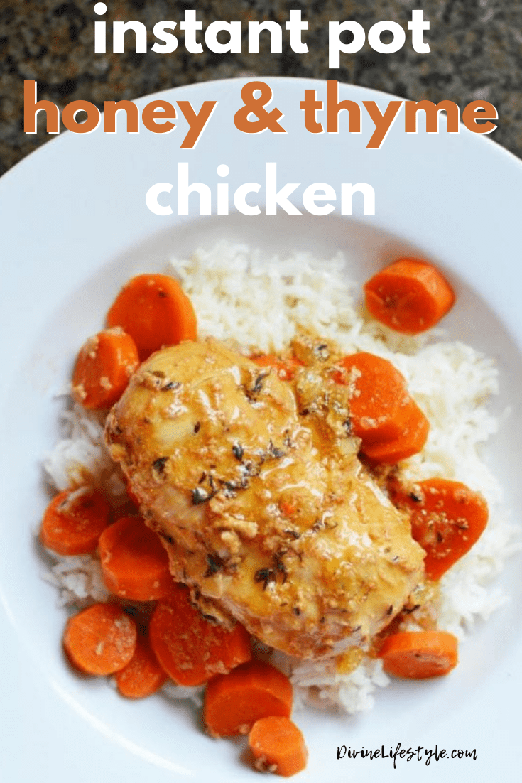 Honey Garlic Instant Pot Chicken Thighs Thyme Divine Lifestyle