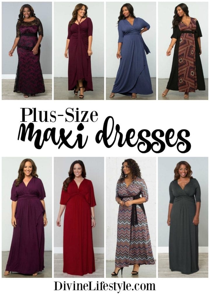 Plus Size Maxi Dresses from Kiyonna Style Clothing Divine Lifestyle