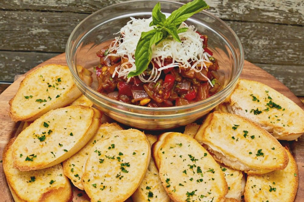 Easy Eggplant Bruschetta Recipe Divine Lifestyle