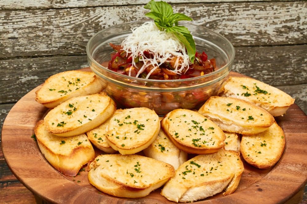Eggplant Bruschetta Recipe Big Game Recipe Divine Lifestyle