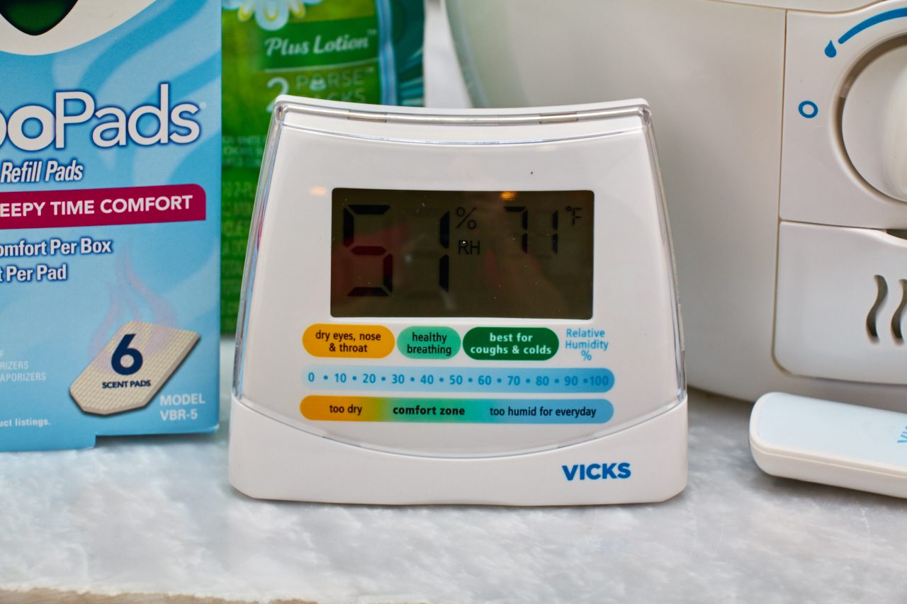 How to Get Relief from Cold and Flu Symptoms #VicksHumidifier