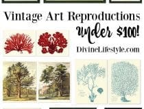 Vintage Art Reproductions Under $100