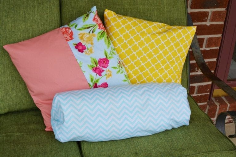 DIY Spring Throw and Bolster Pillows Decor Divine Lifestyle