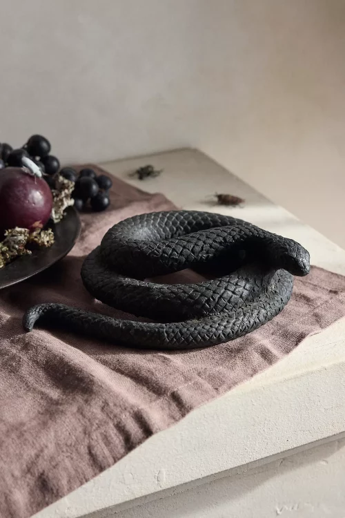 Anthropologie Snake Cast Iron Decor