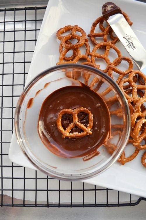 Dark Chocolate Covered Pretzels Dipped Pretzel Divine Lifestyle