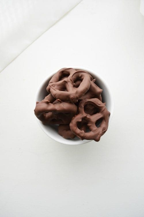 Dark Chocolate Dipped Pretzels Dessert Recipe Divine Lifestyle 