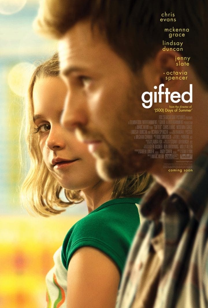 GIFTED Movie in theaters April 7 #GiftedMovie