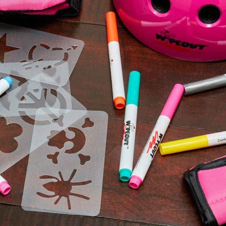 Design Your Own Helmet with Wipeout Dry Erase Productive Gear