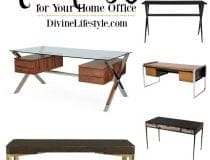 Create a Sleek Home Office with These Modern Desks