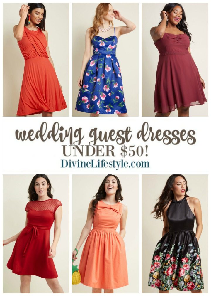 Wedding Guest Dresses Under $50