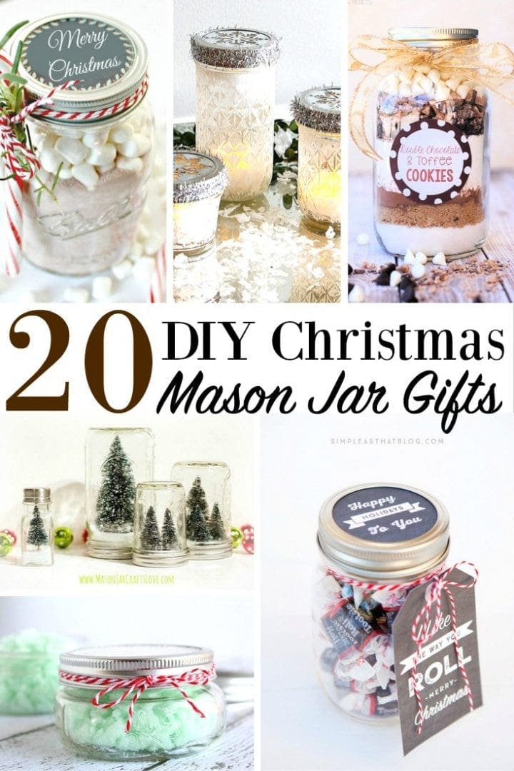 DIY Christmas Mason Jar Gifts Holiday Jar Presents